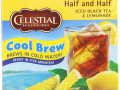 Celestial Seasonings, Iced Black Tea & Lemonade, Half and Half, 40 Tea Bags, 3.0 oz (85 g)