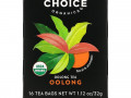 Choice Organic Teas, Oolong Tea, Organic Oolong, 16 Tea Bags, 1.1 oz (32 g)