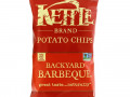 Kettle Foods, Картофельные чипсы, барбекю, 141 г (5 унций)