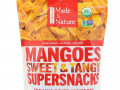 Made in Nature, Органические сушеные плоды манго, сладкие и пикантные суперснеки, 227 г (8 унций)