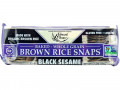 Edward & Sons, Цельнозерновое печенье из коричневого риса, черный кунжут, 100 г (3,5 унции)