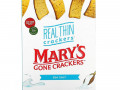 Mary's Gone Crackers, Крекеры Real Thin Crackers, морская соль, 141 г