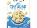 Quinn Popcorn, Microwave Popcorn, White Cheddar & Sea Salt, 2 Bags, 3.5 oz (100 g) Each