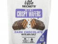 Little Secrets, Mini Crispy Wafers, Dark Chocolate with Sea Salt, 3.5 oz (99 g)
