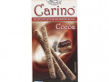 Edward & Sons, Carino, вафельные трубочки с начинкой, какао, 100 г