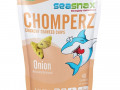 SeaSnax, Chomperz, хрустящие чипсы из морских водорослей, с луком, 1 унций (30 г)
