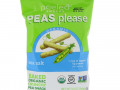 Peeled Snacks, Organic, Peas Please, Sea Salt, 3.3 oz (94 g)