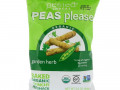 Peeled Snacks, Organic, Peas Please, Garden Herb, 3.3 oz (94 g)