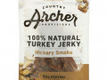 Country Archer Jerky, 100% Natural Turkey Jerky , Hickory Smoke, 2.5 oz (71 g)