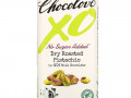 Chocolove, XO, 40% молочный шоколад с жареными фисташкам, 90 г (3,2 унции)