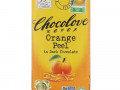 Chocolove, кожура апельсина в темном шоколаде, 55% какао, 90 г (3,2 жидк. унции)