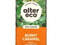 Alter Eco, органический черный шоколад, жженая карамель, 70% какао, 80 г (2,82 унции)