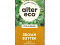 Alter Eco, органический темный шоколад, коричневое масло, 70% какао, 80 г (2,82 унции)