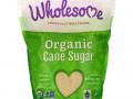 Wholesome, Органический тростниковый сахар, 1,81 кг (4 фунта)
