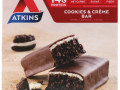 Atkins, Батончик для перекуса, батончик печенье и сливки, 5 батончиков, 1,76 унции (50 г) каждый