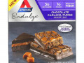 Atkins, Endulge, Chocolate Caramel Fudge, 5 Bars, 1.2 oz (34 g) Each