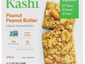 Kashi, Батончик гранолы, арахисовое масло, 6 шт. по 35 г (1,2 oz) каждый