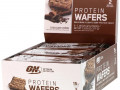 Optimum Nutrition, Протеиновые вафли, шоколадный крем, 9 упаковок, 42 г (1,48 унции) каждая