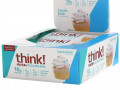 Think !, Protein+, 10 батончиков Cupcake Batter по 40 г (1,41 унции) и 150 калорий каждый