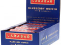 Larabar, The Original Fruit & Nut Food Bar, Blueberry Muffin, 16 Bars, 1.6 oz (45 g) Each