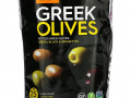 Gaea, греческие оливки, смешанные оливки без косточек, зеленые, черные и коричневатые, 150 г (5,3 унции)