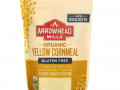 Arrowhead Mills, органическая желтая кукурузная мука, 623 г (22 унции)