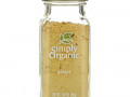 Simply Organic, Имбирь, 1,64 унции (46 г)