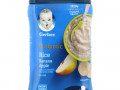 Gerber, Рисовая каша с пробиотиками, бананом и яблоком, для малышей, умеющих сидеть, 227 г (8 унций)