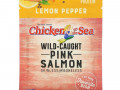 Chicken of the Sea, Wild-Caught Pink Salmon, Lemon Pepper, 2.5 oz ( 70 g)