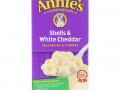 Annie's Homegrown, Ракушки и белый чеддер, Макароны с сыром, 6 унций (170 г)