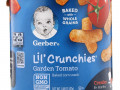Gerber, Lil' Crunchies, для малышей, умеющих ползать (от 8 месяцев), со вкусом томатов, 42 г (1,48 унции)