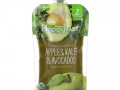 Happy Family Organics, Organic Baby Food, Stage 2, 6+ Months, Apples, Kale & Avocados, 4 oz (113 g)