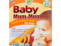 Hot Kid, Baby Mum-Mum, рисовые сухарики с бататом и морковью, 24 сухарика, по 50 г (1,76 унций) каждый