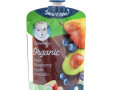 Gerber, Smart Flow, Organic, «Персик, черника, яблоко и авокадо», 99 г (3,5 унции)