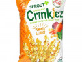Sprout Organic, Crinklez, снек из нута и овощей, для малышей от 12 месяцев, тыква и морковь, 42 г (1,48 унции)