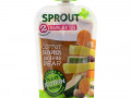 Sprout Organic, Детское питание, этап 2, морковь, нут, цуккини и груша, 99 г