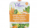 Plum Organics, Organic Baby Food, Stage 3, Carrot, Spinach, Turkey, Corn, Apple & Potato with Celery & Onion, 4 oz (113 g)