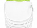 Green Sprouts, Stay Dry Bibs, 3-12 Months, White, 10 Pack
