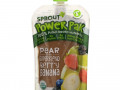 Sprout Organic, Power Pak, 12 Months & Up, Pear with Superblend Berry Banana, 4.0 oz (113 g)