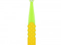 RADIUS, Totz Plus Toothbrush, для детей от 3 лет, очень мягкая, зеленый/желтый, 1 зубная щетка