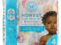 The Honest Company, Honest Diapers, Size 4, 22 - 37 Pounds, Rose Blossom, 23 Diapers