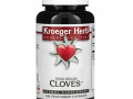 Kroeger Herb Co, свежемолотая гвоздика, 100 вегетарианских капсул