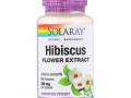 Solaray, Экстракт цветков гибискуса, 250 мг, 60 растительных капсул