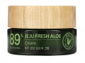 The Saem, Jeju Fresh Aloe, 89% Aloe Vera Cream, 1.69 fl oz (50 ml)
