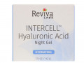 Reviva Labs, InterCell, гиалуроновая кислота, ночной увлажняющий гель, 1,5 унц. (42 г)