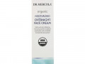 Dr. Mercola, Ночной органический увлажняющий крем для лица, 59 мл (2 жидк. унции)