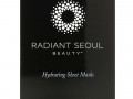 Radiant Seoul, увлажняющая тканевая маска, 5 шт. по 25 мл (0,85 унции)