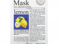 Ariul, 7 Days Beauty Mask, маска с лимоном, 1 шт., 20 г (0,7 унции)