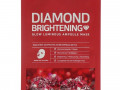 Some By Mi, Diamond Brightening, тканевая маска с жемчужной пудрой для сияния кожи, 10 шт. по 25 мл
