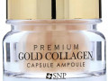 SNP, Premium Gold Collagen, ампульные капсулы с коллагеном, 30 шт.